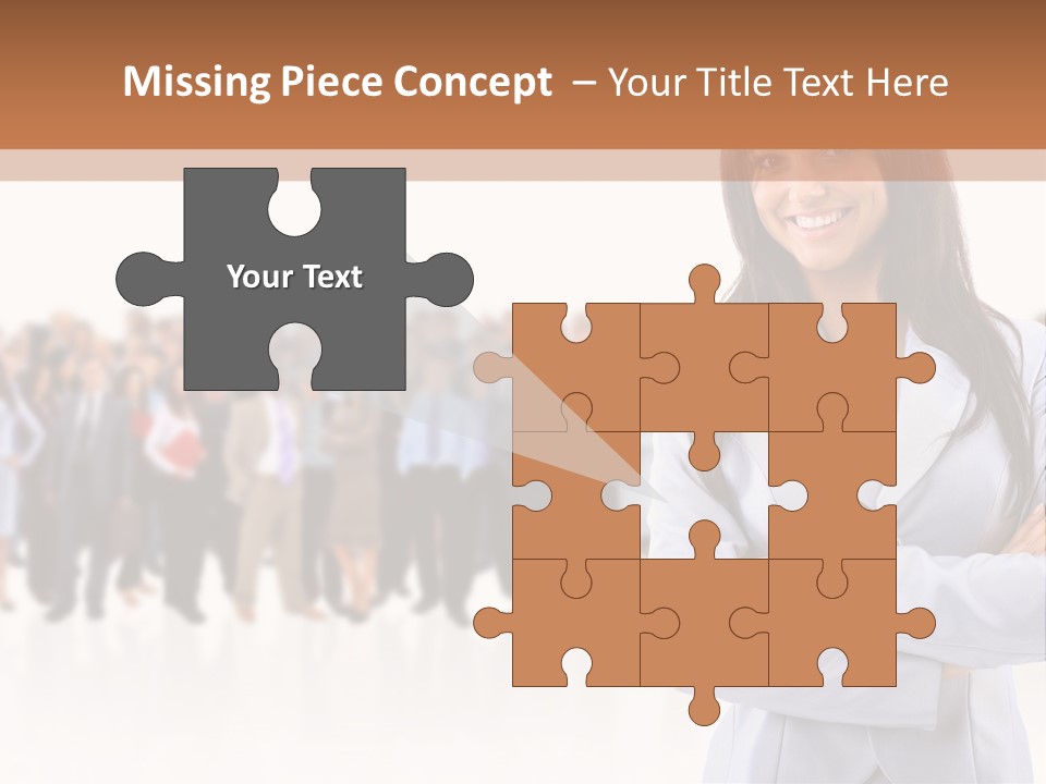 Light Professional People PowerPoint Template