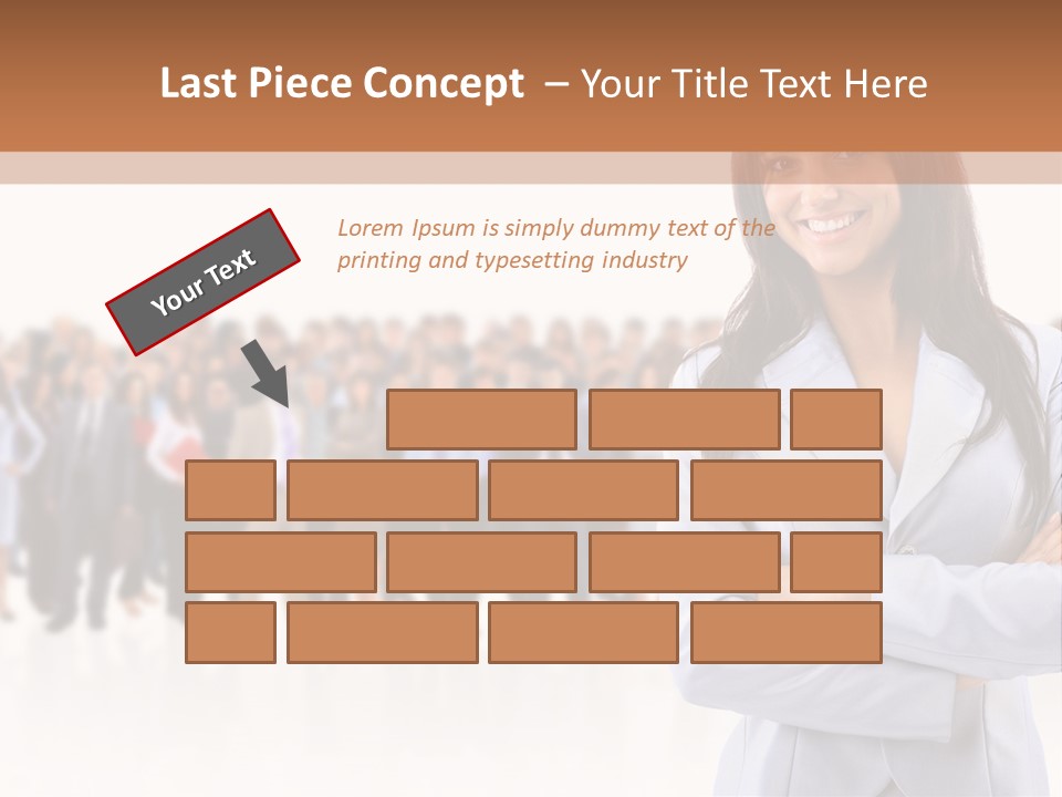 Light Professional People PowerPoint Template