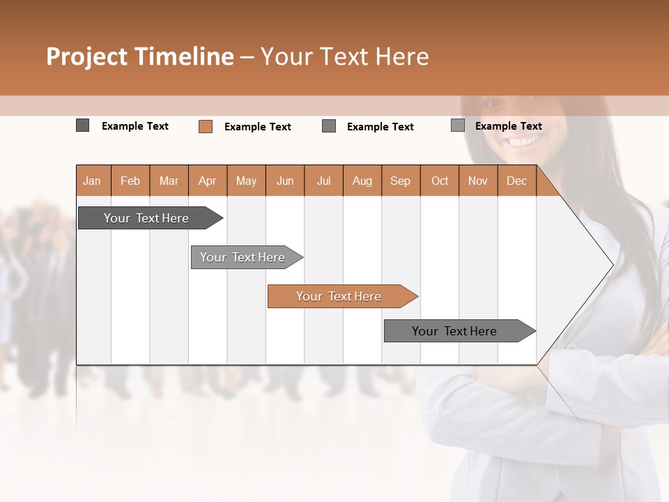 Light Professional People PowerPoint Template