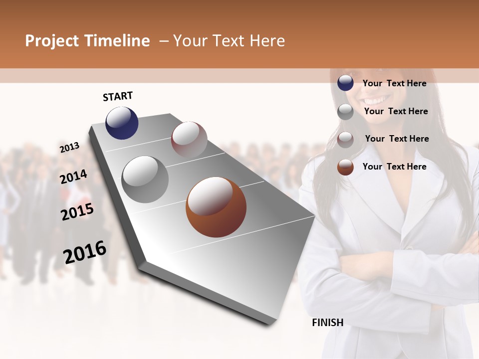 Light Professional People PowerPoint Template