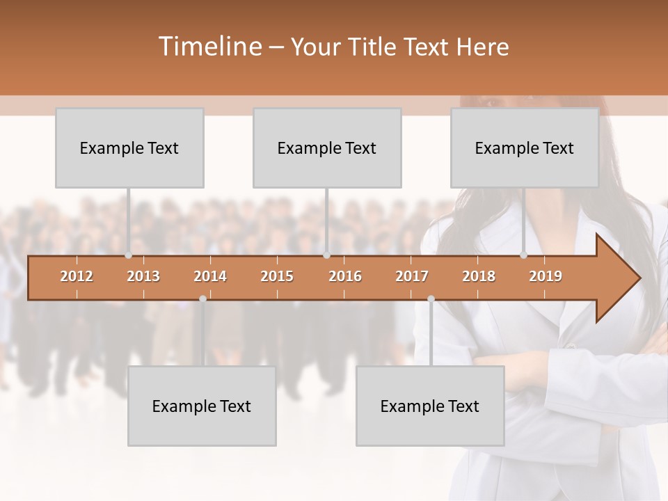 Light Professional People PowerPoint Template