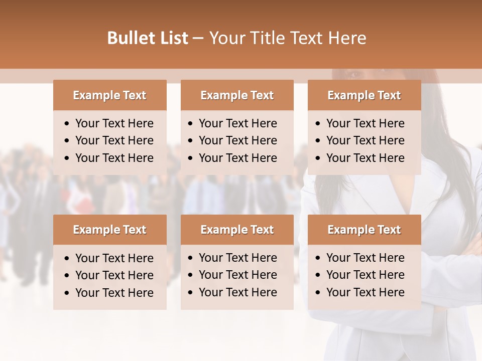Light Professional People PowerPoint Template