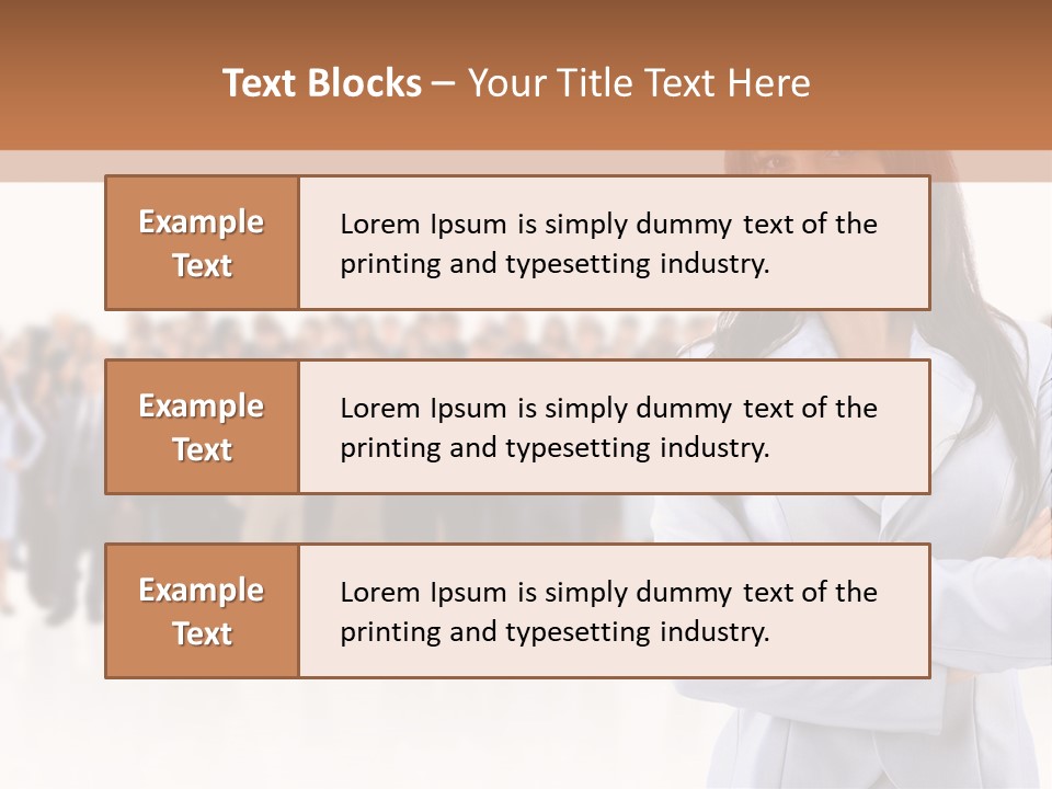 Light Professional People PowerPoint Template