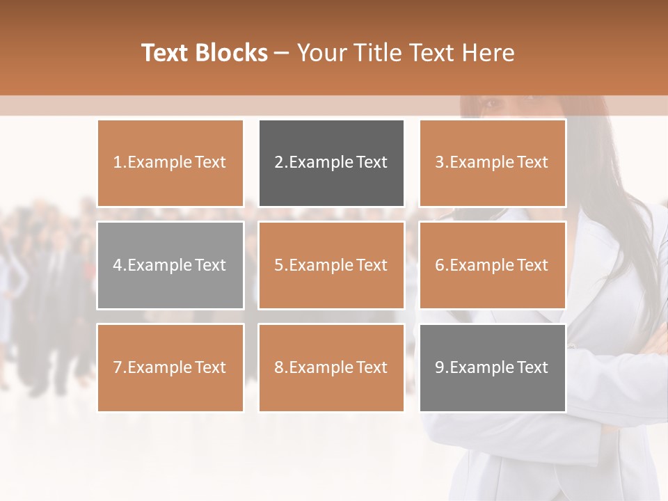 Light Professional People PowerPoint Template