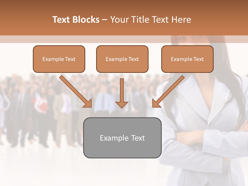 Light Professional People PowerPoint Template