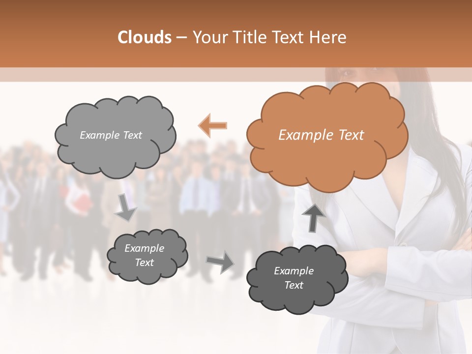 Light Professional People PowerPoint Template