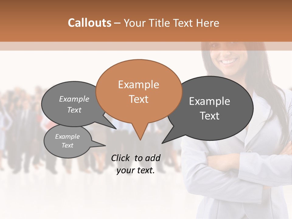 Light Professional People PowerPoint Template
