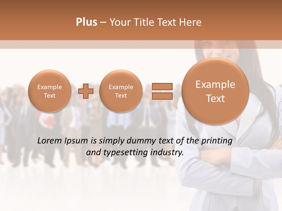 Light Professional People PowerPoint Template