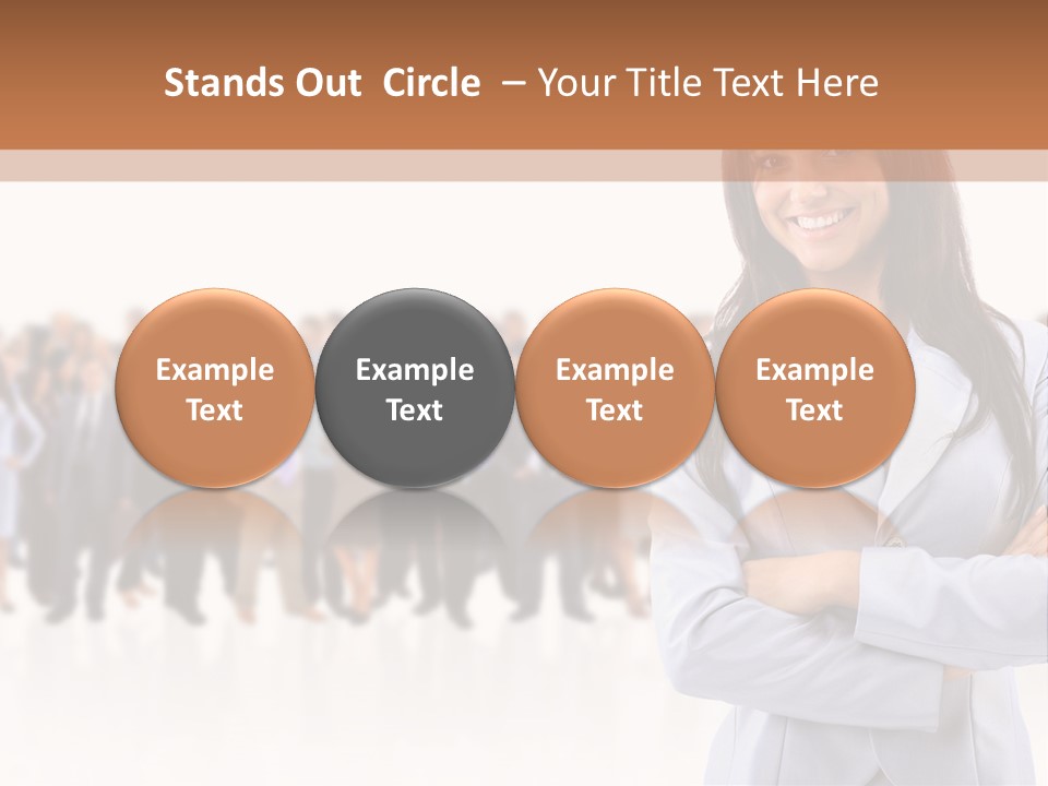 Light Professional People PowerPoint Template