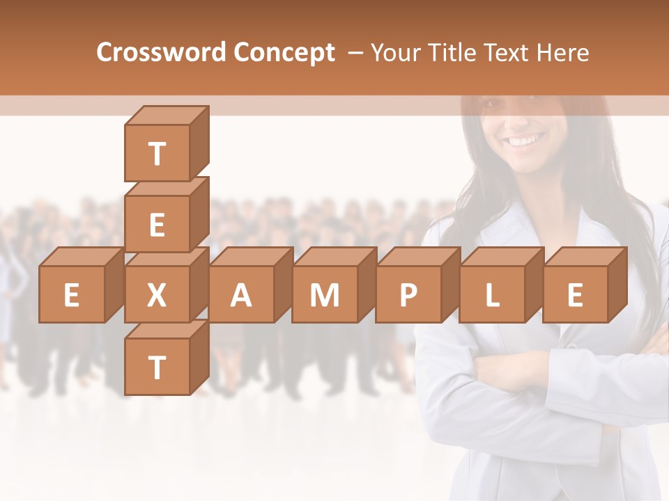 Light Professional People PowerPoint Template