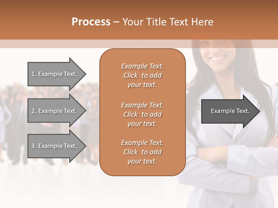 Light Professional People PowerPoint Template