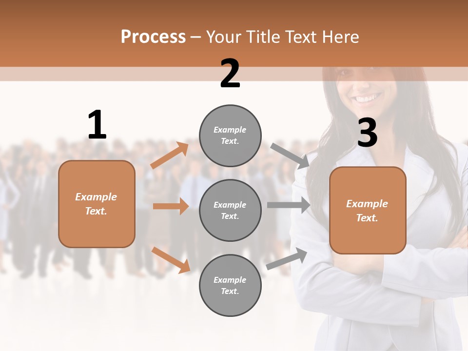 Light Professional People PowerPoint Template
