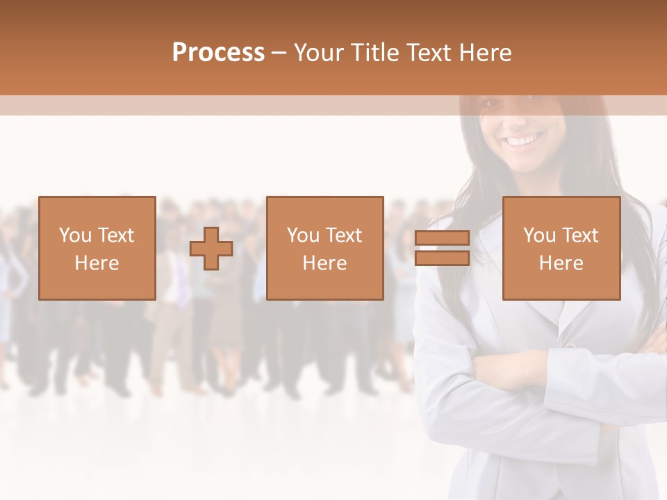 Light Professional People PowerPoint Template