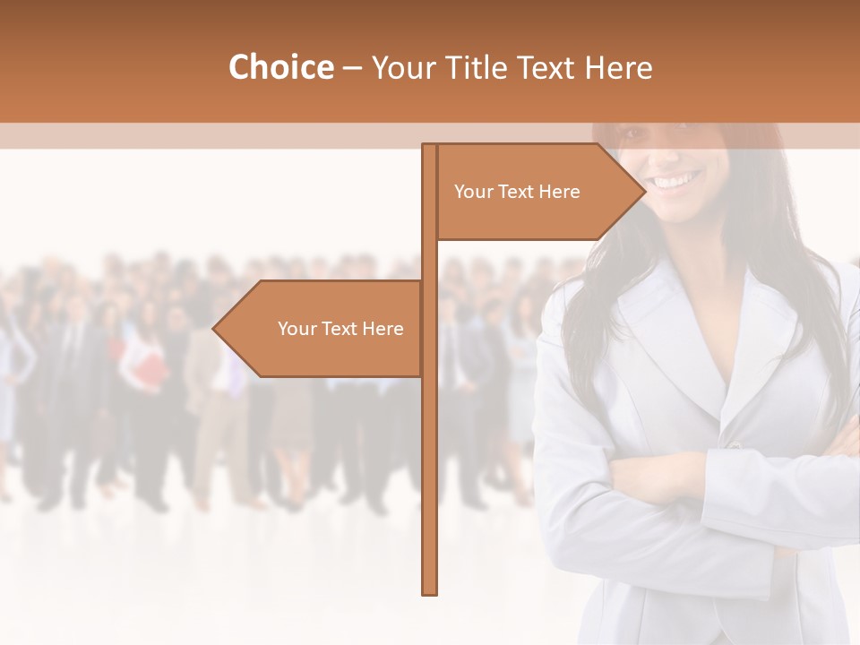 Light Professional People PowerPoint Template