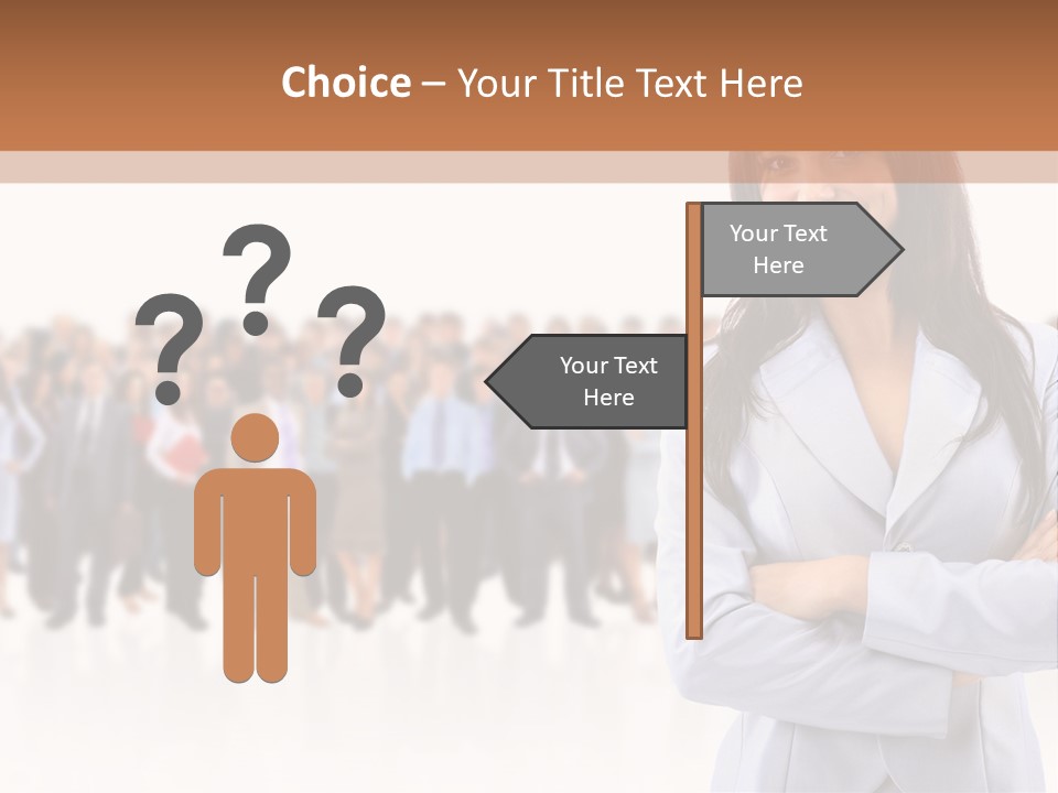 Light Professional People PowerPoint Template
