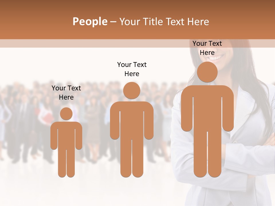 Light Professional People PowerPoint Template