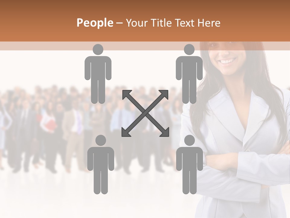 Light Professional People PowerPoint Template