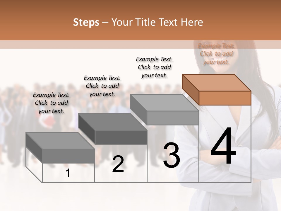 Light Professional People PowerPoint Template