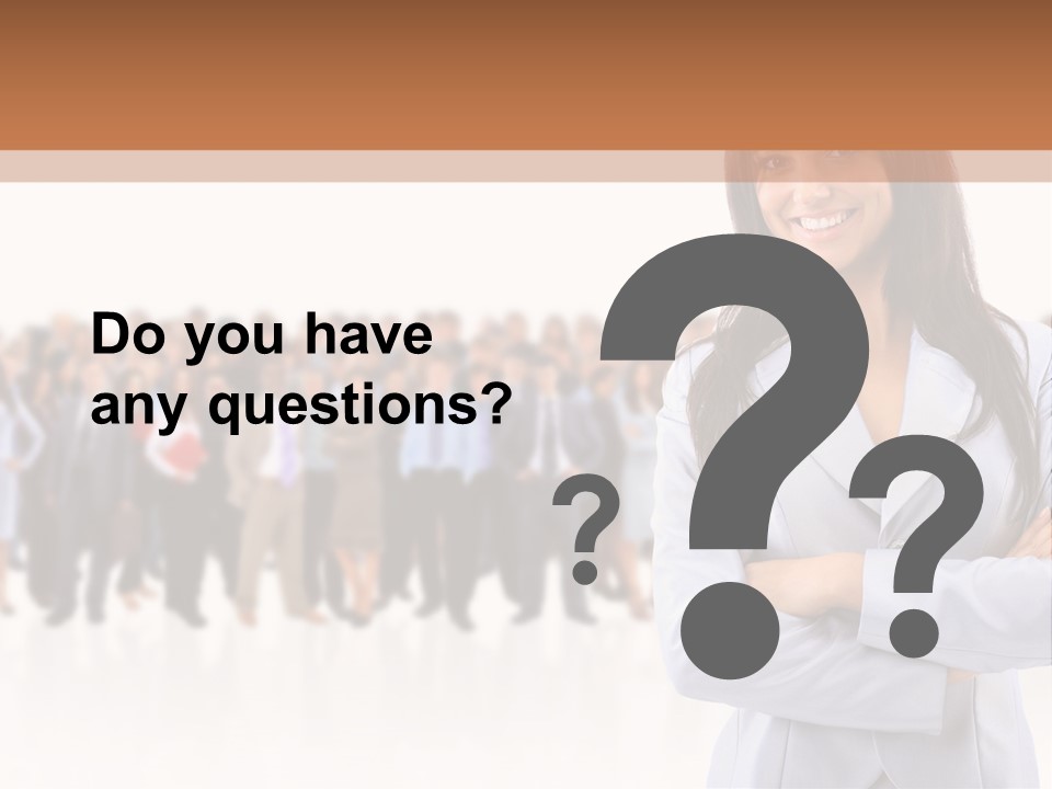 Light Professional People PowerPoint Template