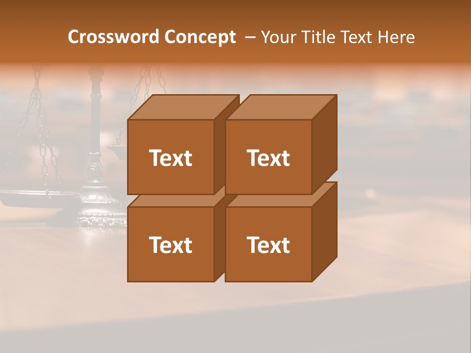 Measure Concept Crime PowerPoint Template