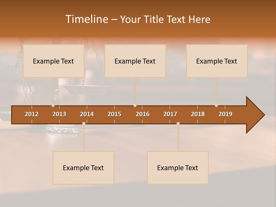 Measure Concept Crime PowerPoint Template
