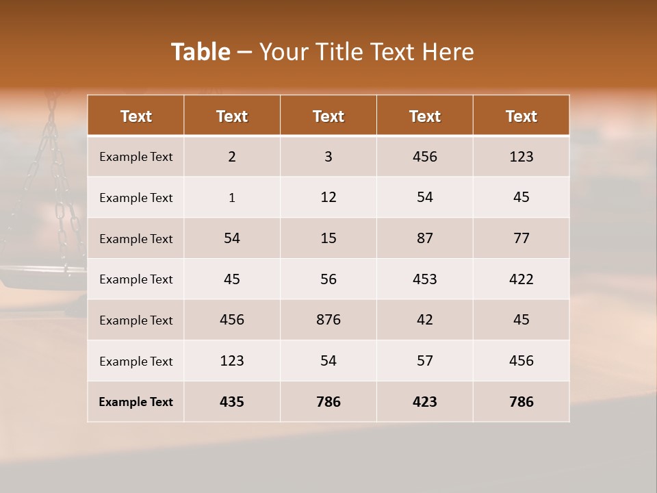 Measure Concept Crime PowerPoint Template