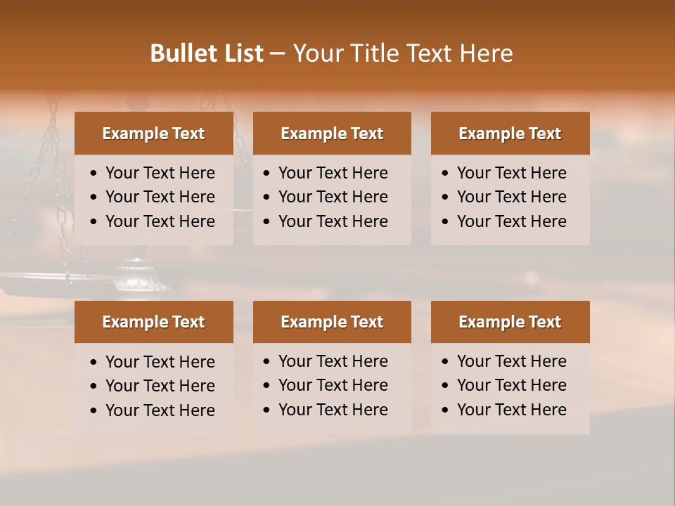 Measure Concept Crime PowerPoint Template