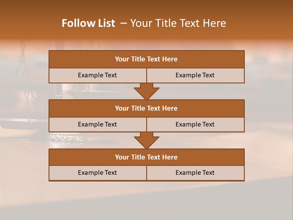 Measure Concept Crime PowerPoint Template