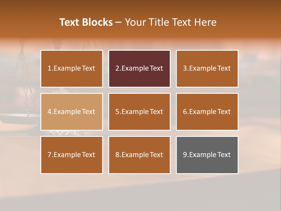 Measure Concept Crime PowerPoint Template