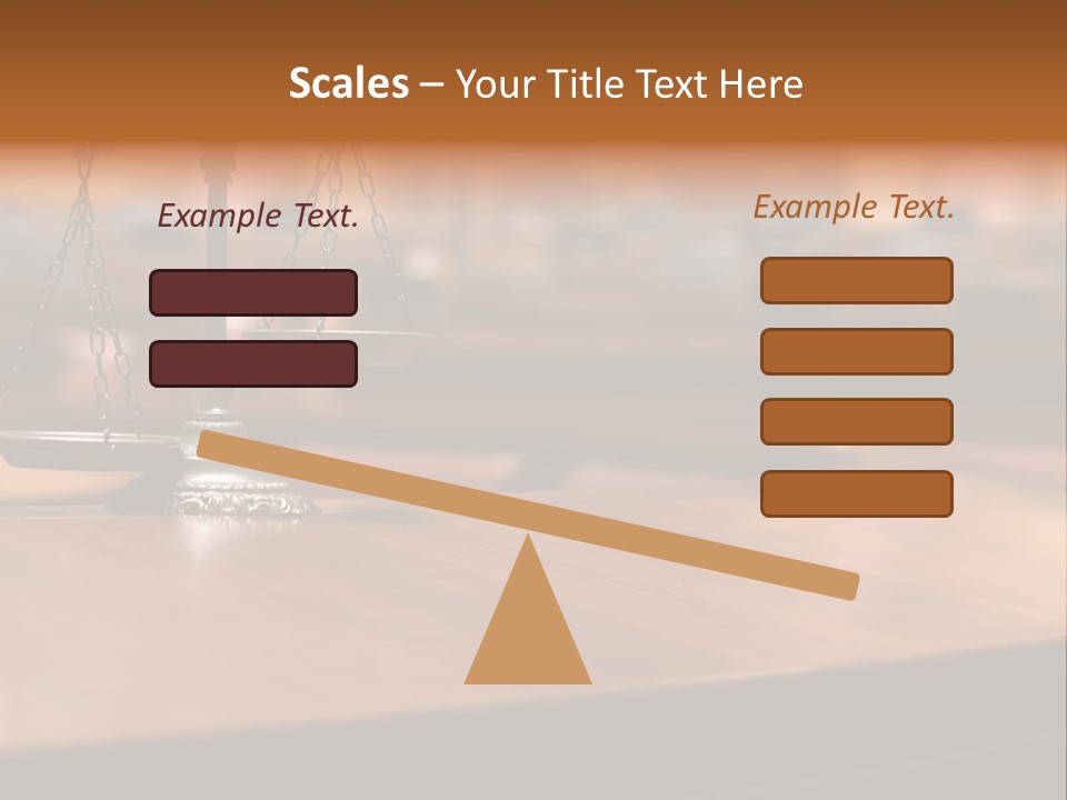 Measure Concept Crime PowerPoint Template
