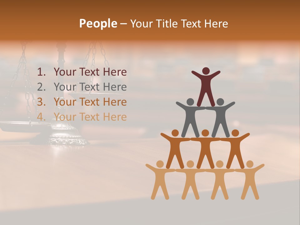 Measure Concept Crime PowerPoint Template