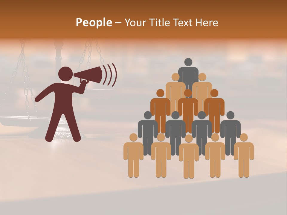 Measure Concept Crime PowerPoint Template