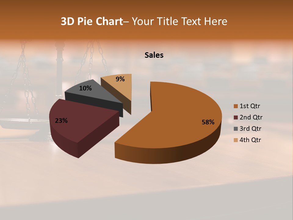 Measure Concept Crime PowerPoint Template