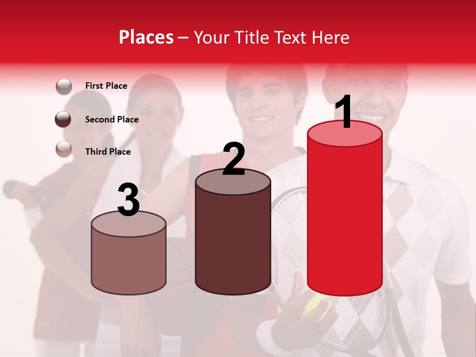 Team Exercise Sportswear PowerPoint Template