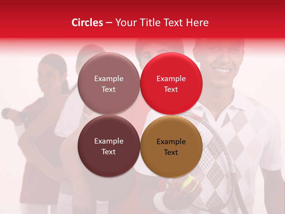 Team Exercise Sportswear PowerPoint Template