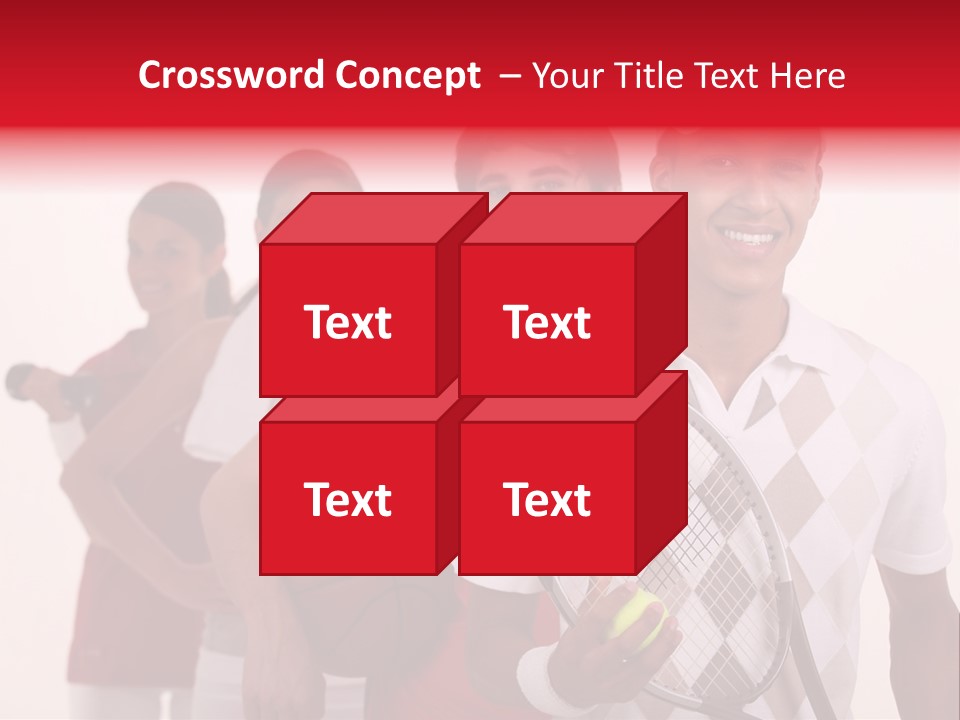 Team Exercise Sportswear PowerPoint Template