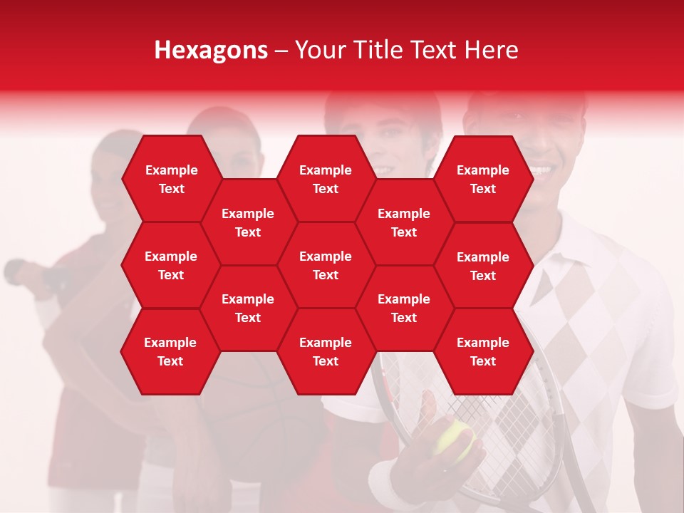 Team Exercise Sportswear PowerPoint Template