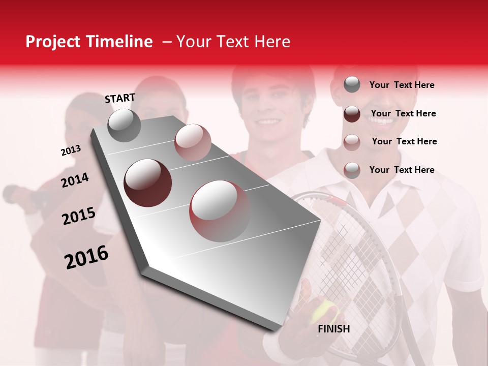 Team Exercise Sportswear PowerPoint Template