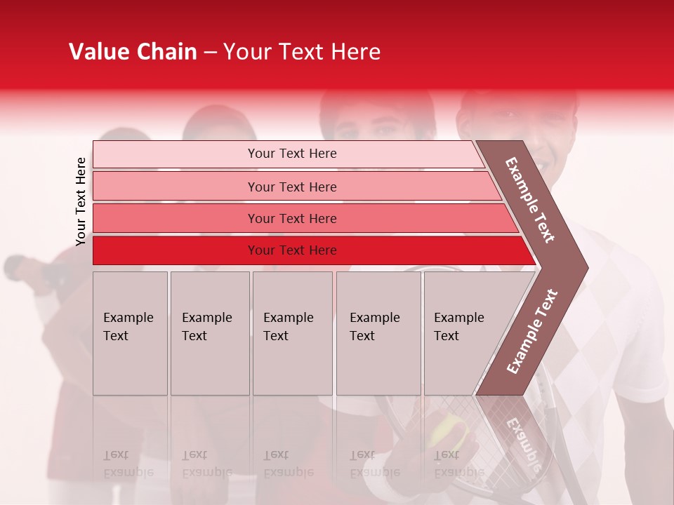 Team Exercise Sportswear PowerPoint Template