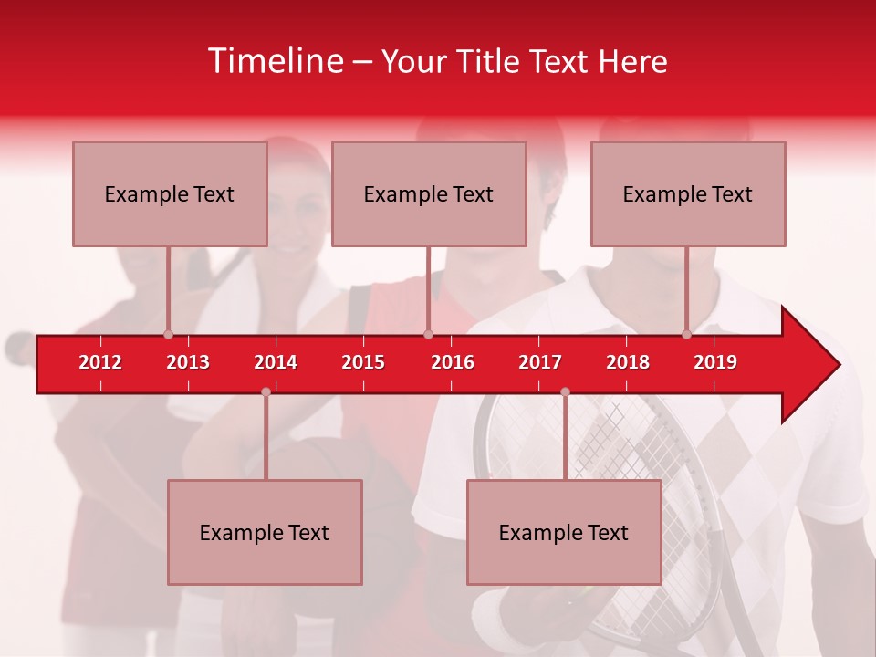 Team Exercise Sportswear PowerPoint Template