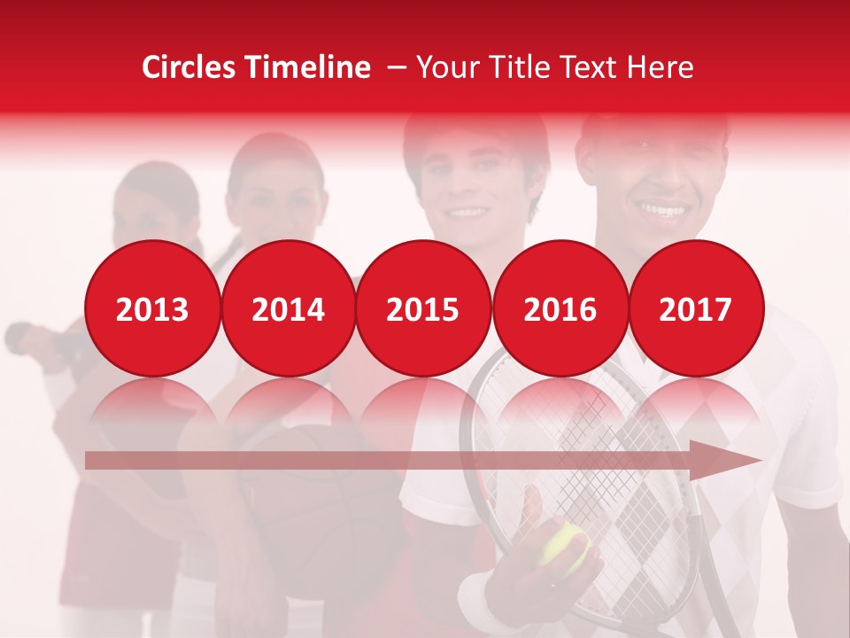 Team Exercise Sportswear PowerPoint Template