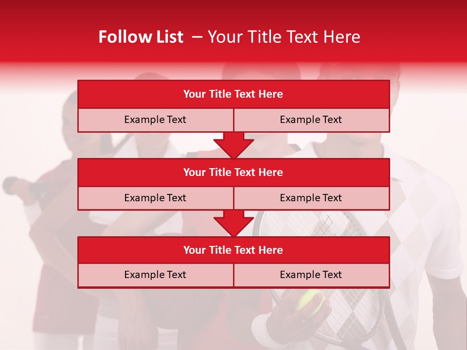 Team Exercise Sportswear PowerPoint Template