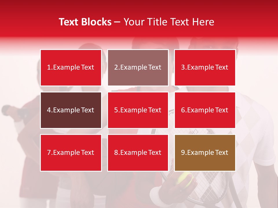 Team Exercise Sportswear PowerPoint Template