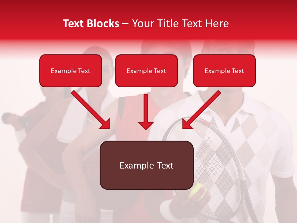 Team Exercise Sportswear PowerPoint Template