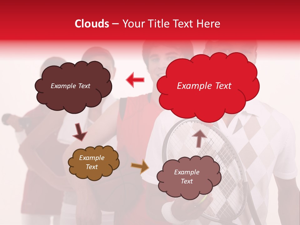 Team Exercise Sportswear PowerPoint Template