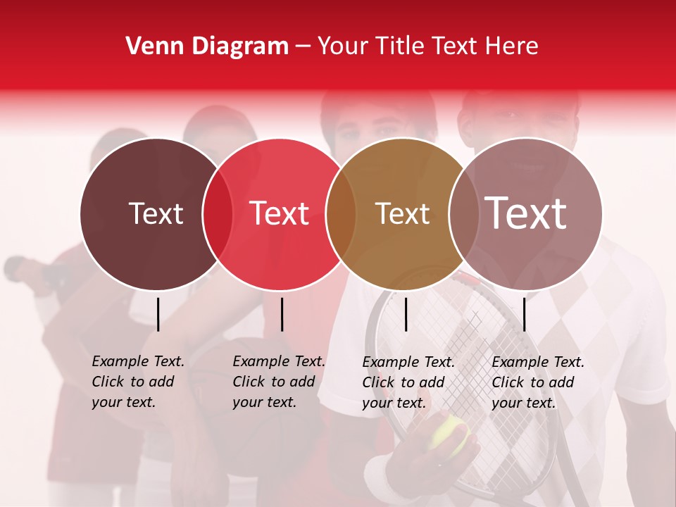 Team Exercise Sportswear PowerPoint Template