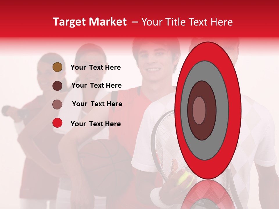 Team Exercise Sportswear PowerPoint Template