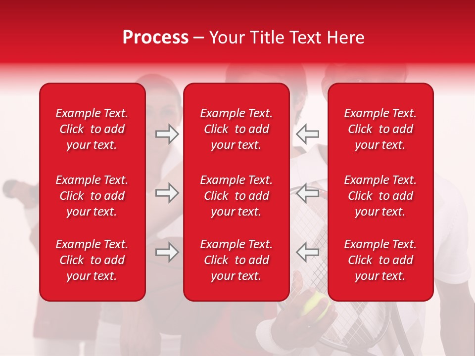 Team Exercise Sportswear PowerPoint Template