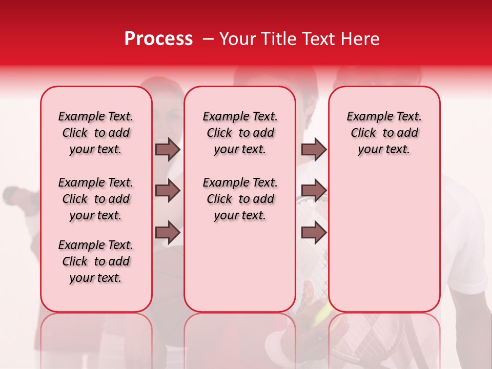 Team Exercise Sportswear PowerPoint Template