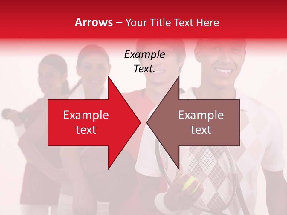 Team Exercise Sportswear PowerPoint Template